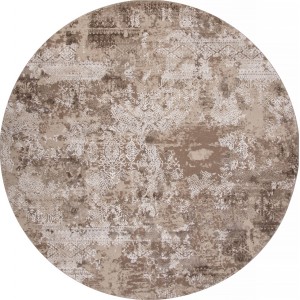 Ковер Armina 03851B BROWN / BROWN Круг